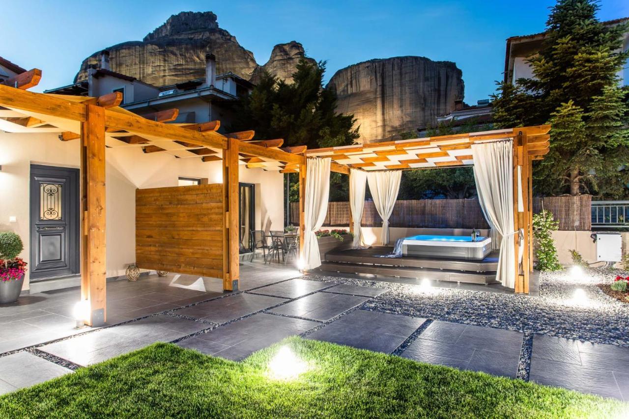 Meteora Boutique Villa E Kalambaka Bagian luar foto